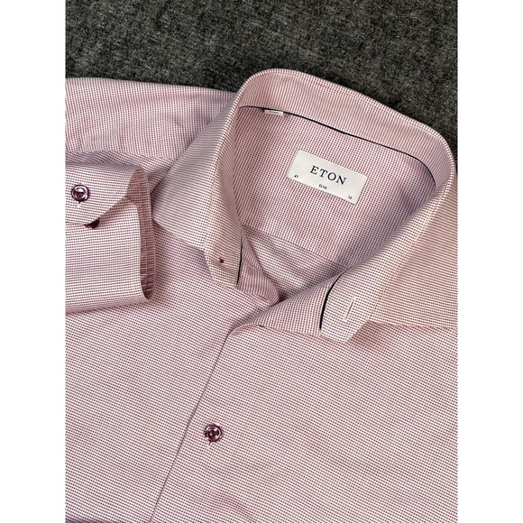 eton men's slim fit signature twill dress shirt reviews Eton Signature Twill Dress Shirt in-Navy Blue – Uomo San Francisco